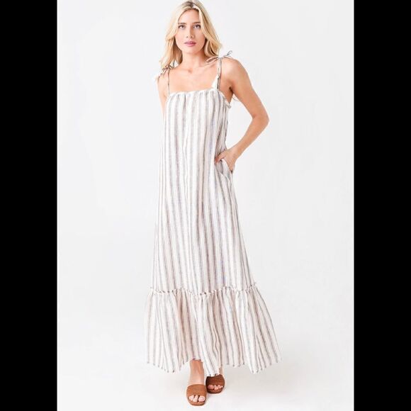 NWT Tory Burch Maxi Beach Dress Size Large - Picture 1 of 12